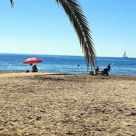 2 Bedroom'S Flat On The Beach, City Center, 1 Line Santa Pola Bagian luar foto