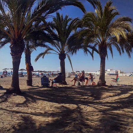 2 Bedroom'S Flat On The Beach, City Center, 1 Line Santa Pola Bagian luar foto