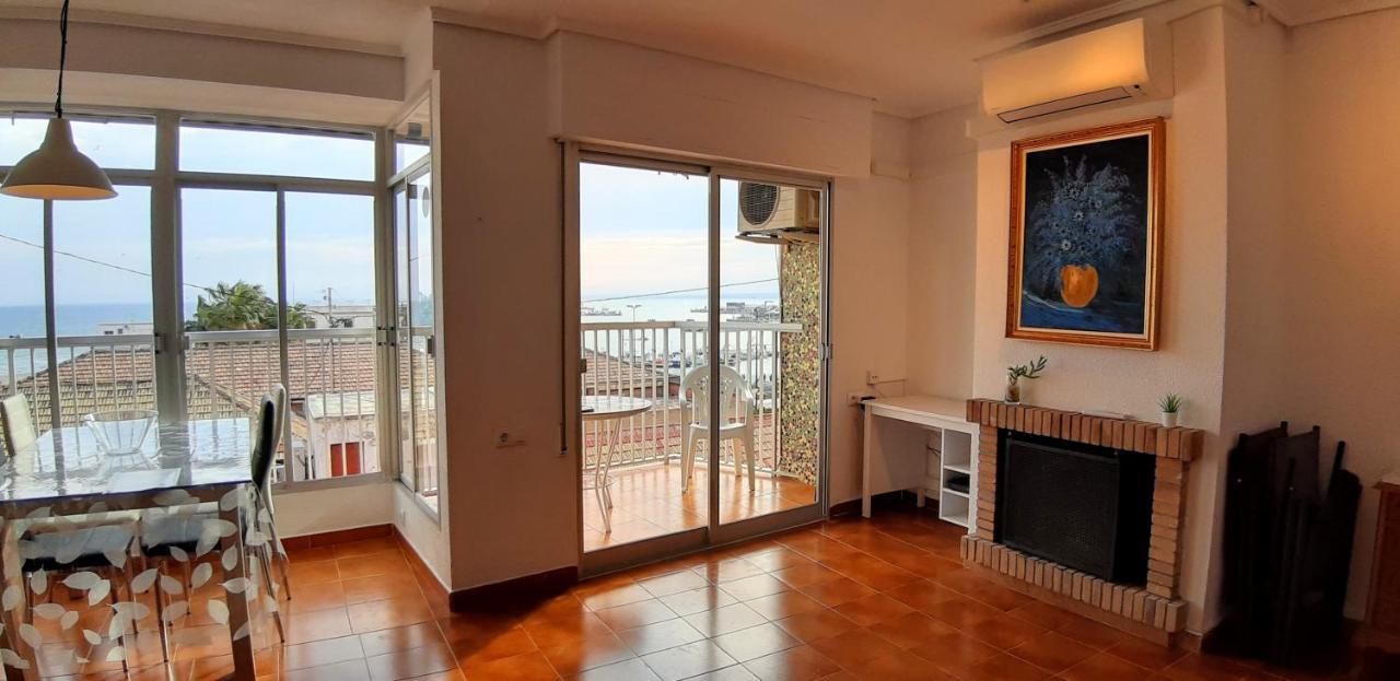 2 Bedroom'S Flat On The Beach, City Center, 1 Line Santa Pola Bagian luar foto