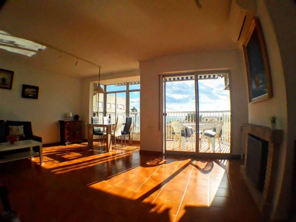2 Bedroom'S Flat On The Beach, City Center, 1 Line Santa Pola Bagian luar foto